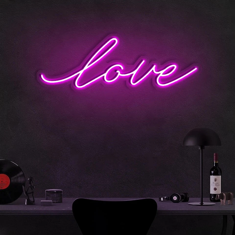 Segno neon d'amor